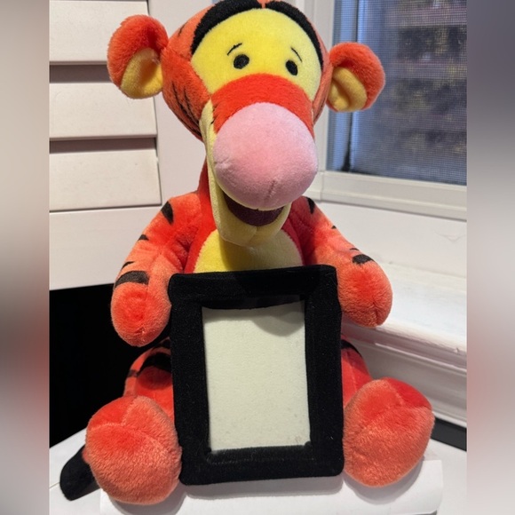 🧡🐯 Vintage Rare Disney Tigger Plush Photo Frame 🧡🐯 - Picture 15 of 15